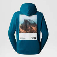 Felpa con cappuccio D2 Grafica blu The North Face