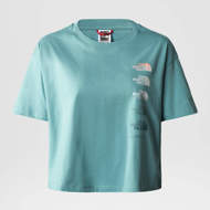 Maglia mezza manica corta in vita D2 Grafica blu The North Face