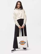 Felpa con cappuccio corta in vita Oakport da donna bianca Dickies