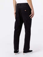 Pantaloni da Carpentiere in tela di cotone da uomo nero slavato Dickies