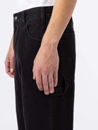 Pantaloni da Carpentiere in tela di cotone da uomo nero slavato Dickies