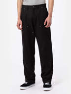 Pantaloni Utility In tela di cotone da uomo nero slavato Dickies