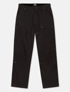 Pantaloni Utility In tela di cotone da uomo nero slavato Dickies