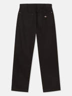 Pantaloni Utility In tela di cotone da uomo nero slavato Dickies