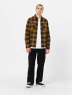 Camicia a maniche lunghe Evansille da uomo tabacco essiccato Dickies