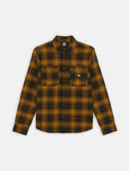 Camicia a maniche lunghe Evansille da uomo tabacco essiccato Dickies