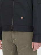 Giacca a vento foderata Eisenhower da uomo nera Dickies