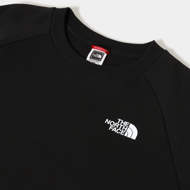 Felpa con maniche raglan Redbox da uomo  nera The North Face