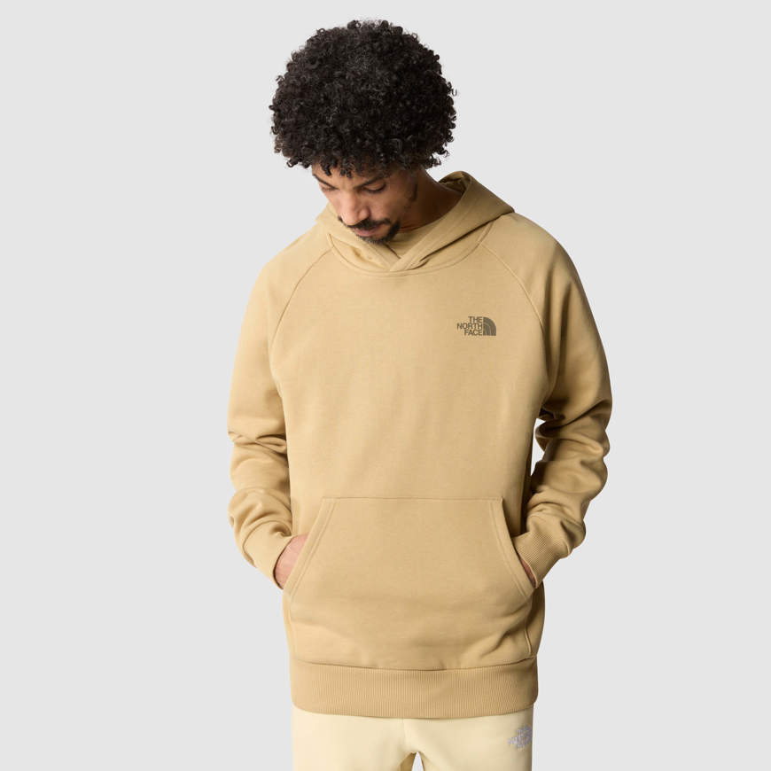 Felpa con cappuccio e maniche raglan Redbox da uomo khaki stone The North Face