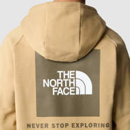 Felpa con cappuccio e maniche raglan Redbox da uomo khaki stone The North Face