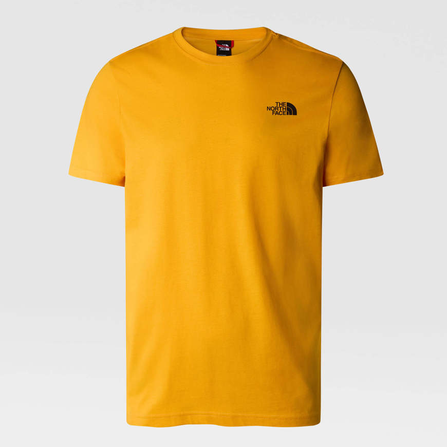T-shirt  Redbox da uomo giallo oro The North Face