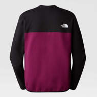 Felpa Tech da uomo nera e rosso fragola  The North Face