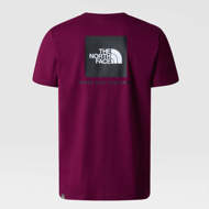 T-shirt  Redbox da uomo rosso fragola The North Face