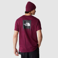 T-shirt  Redbox da uomo rosso fragola The North Face