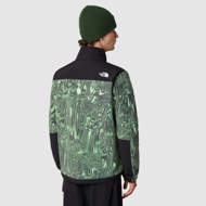 Giacca Denali da uomo stampa digitale con distorsione verde clorofilla The North Face