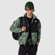 Giacca Denali da uomo stampa digitale con distorsione verde clorofilla The North Face