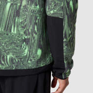 Giacca Denali da uomo stampa digitale con distorsione verde clorofilla The North Face