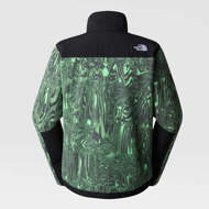 Giacca Denali da uomo stampa digitale con distorsione verde clorofilla The North Face
