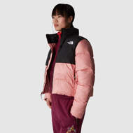 Giacca corta in vita Saikuru da donna rosa e nera The North Face