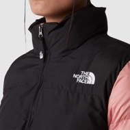 Giacca corta in vita Saikuru da donna rosa e nera The North Face