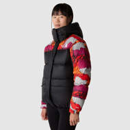 Parka in piumino Himalayan da donna nero e graficato The North Face