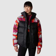 Parka in piumino Himalayan da donna nero e graficato The North Face