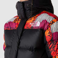 Parka in piumino Himalayan da donna nero e graficato The North Face