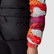 Parka in piumino Himalayan da donna nero e graficato The North Face