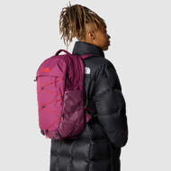 Women s Borealis backpack Boysenberry Light Heather Fiery Red The North Face