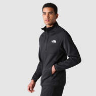 Giacca in pile Canyonlands con cerniera integrale da uomo nera The North Face