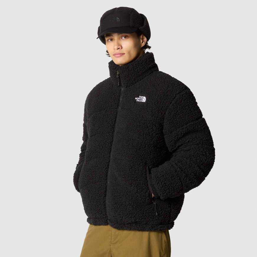 Giacca a pelo alto 2000 da uomo nera The North Face