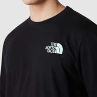 T-shirt a maniche lunghe Brand Proud  da uomo nera The North Face