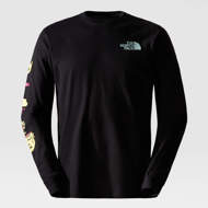 T-shirt a maniche lunghe Brand Proud  da uomo nera The North Face