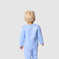 Set due pezzi Dropped Shoulder  da neonato blue corallo The North Face