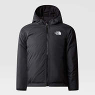 Giacca reversibile Perrito con cappuccio da bambini nera The North Face