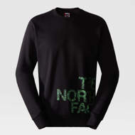 Felpa Blown Up Logo da uomo nera The North Face