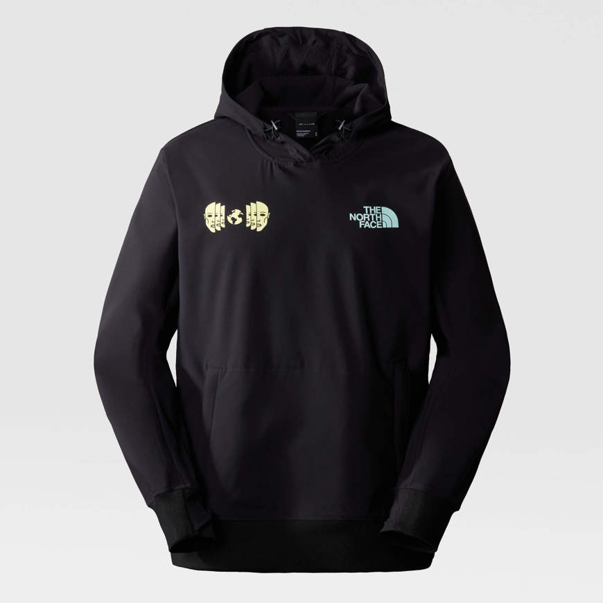 Felpa con cappuccio Tekno Logo da uomo nera  graficata The North Face