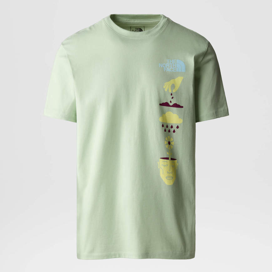 T-shirt Brand Proud da uomo misty sage The North Face