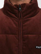 Giacca Walltz Corduroy reversibile da uomo marrone Volcom
