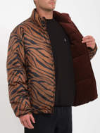 Giacca Walltz Corduroy reversibile da uomo marrone Volcom
