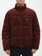 Giacca Walltz Corduroy reversibile da uomo marrone Volcom