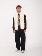 Gilet Muzzer Fuzzar da uomo bianco Volcom