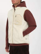 Gilet Muzzer Fuzzar da uomo bianco Volcom