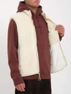 Gilet Muzzer Fuzzar da uomo bianco Volcom