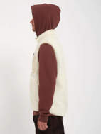 Gilet Muzzer Fuzzar da uomo bianco Volcom