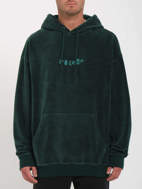 Felpa con cappuccio New Eden da uomo verde pino Volcom