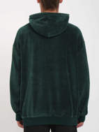Felpa con cappuccio New Eden da uomo verde pino Volcom