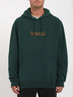 Felpa Gothstone con cappuccio da uomo verde pino Volcom