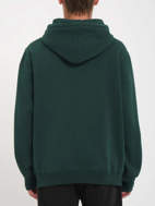 Felpa Gothstone con cappuccio da uomo verde pino Volcom