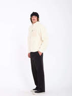 Giacca in pile con zip integrale Muzzer Fuzzar da uomo bianca Volcom